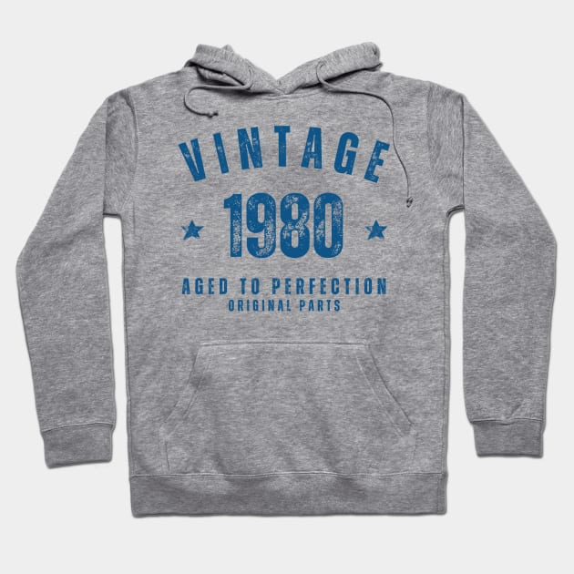 Vintage 1980 Year of Birth Aged to Perfection Vintage 1980